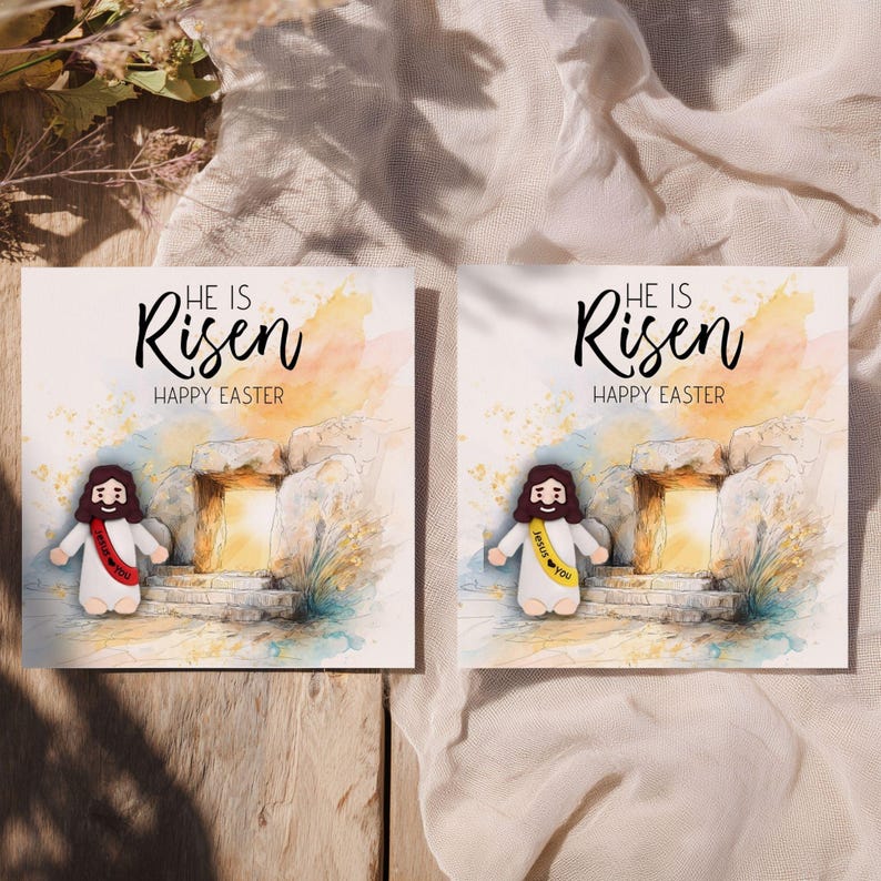 Christian Easter Mini Jesus Pocket Cards