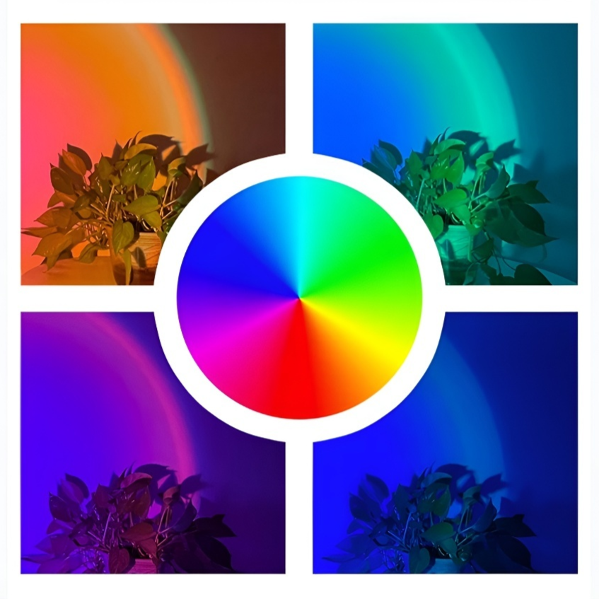 Lámpara de interior con diseño de ondas