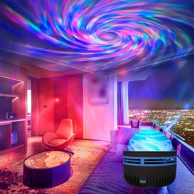 Lámpara nocturna en forma de tulipán