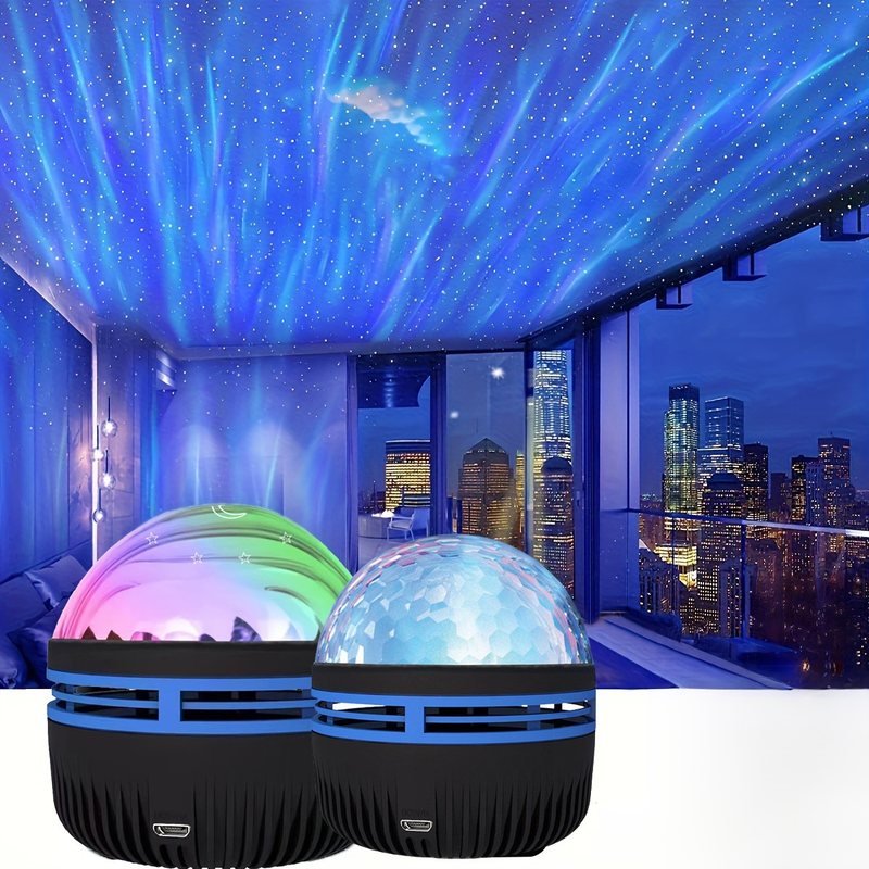 Lámpara nocturna en forma de tulipán