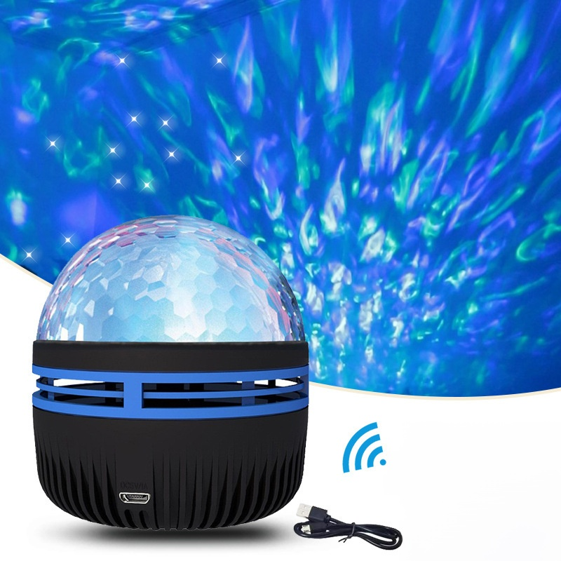 Lámpara nocturna en forma de tulipán