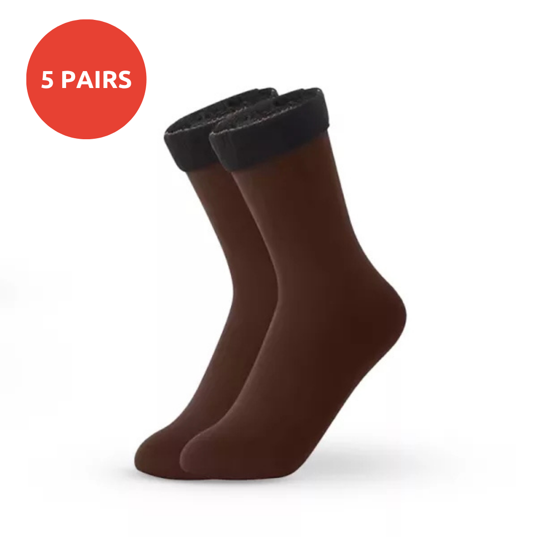 5 Pairs Warm Thermal Socks for Winter