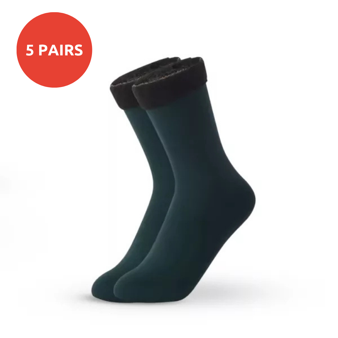 5 Pairs Warm Thermal Socks for Winter
