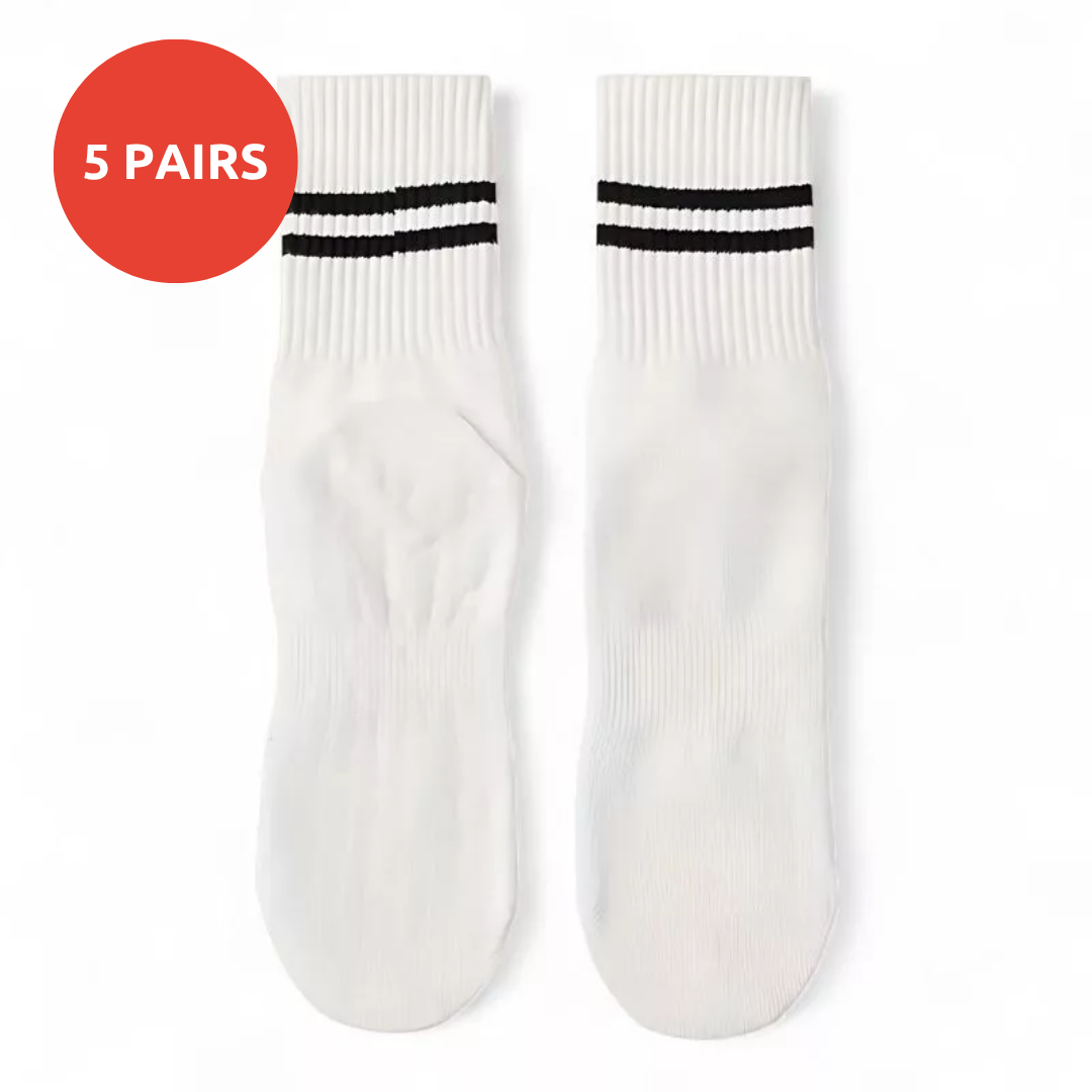5 Pairs Women’s Pilates Non-Slip Grip Socks
