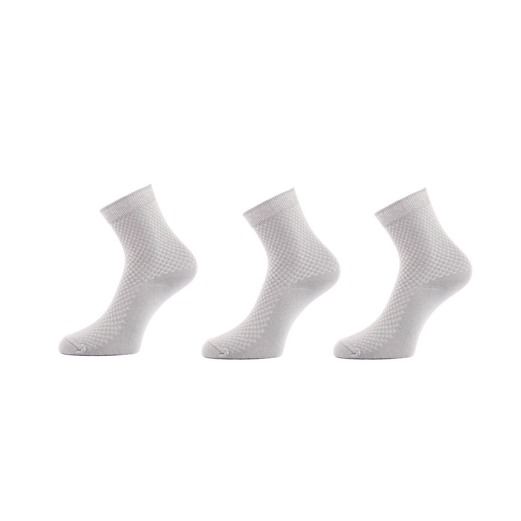 3 Pairs Men’s Bamboo Fiber Low-Cut Socks