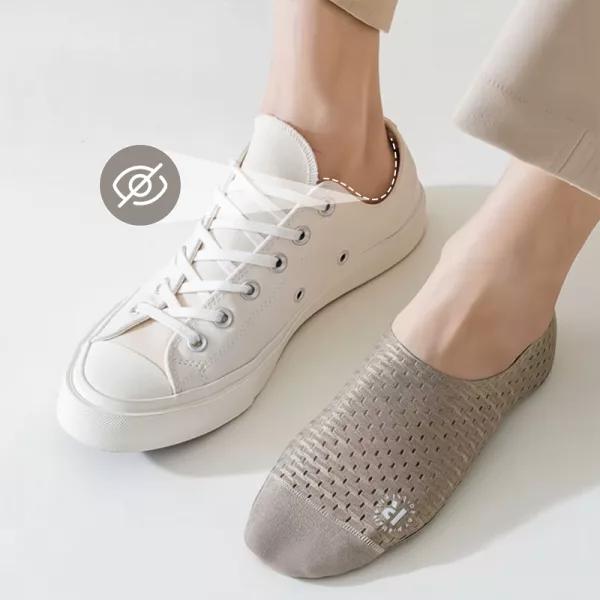 Men’s Non-Slip Silicone No-Show Socks