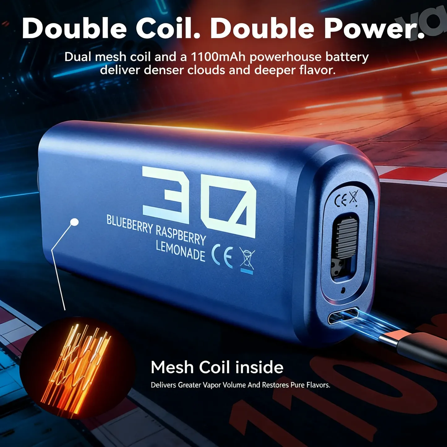 Vapepie 40000 Pro Lucky Kiadás – Valós 40 000 Slukk, Dupla Teljesítmény