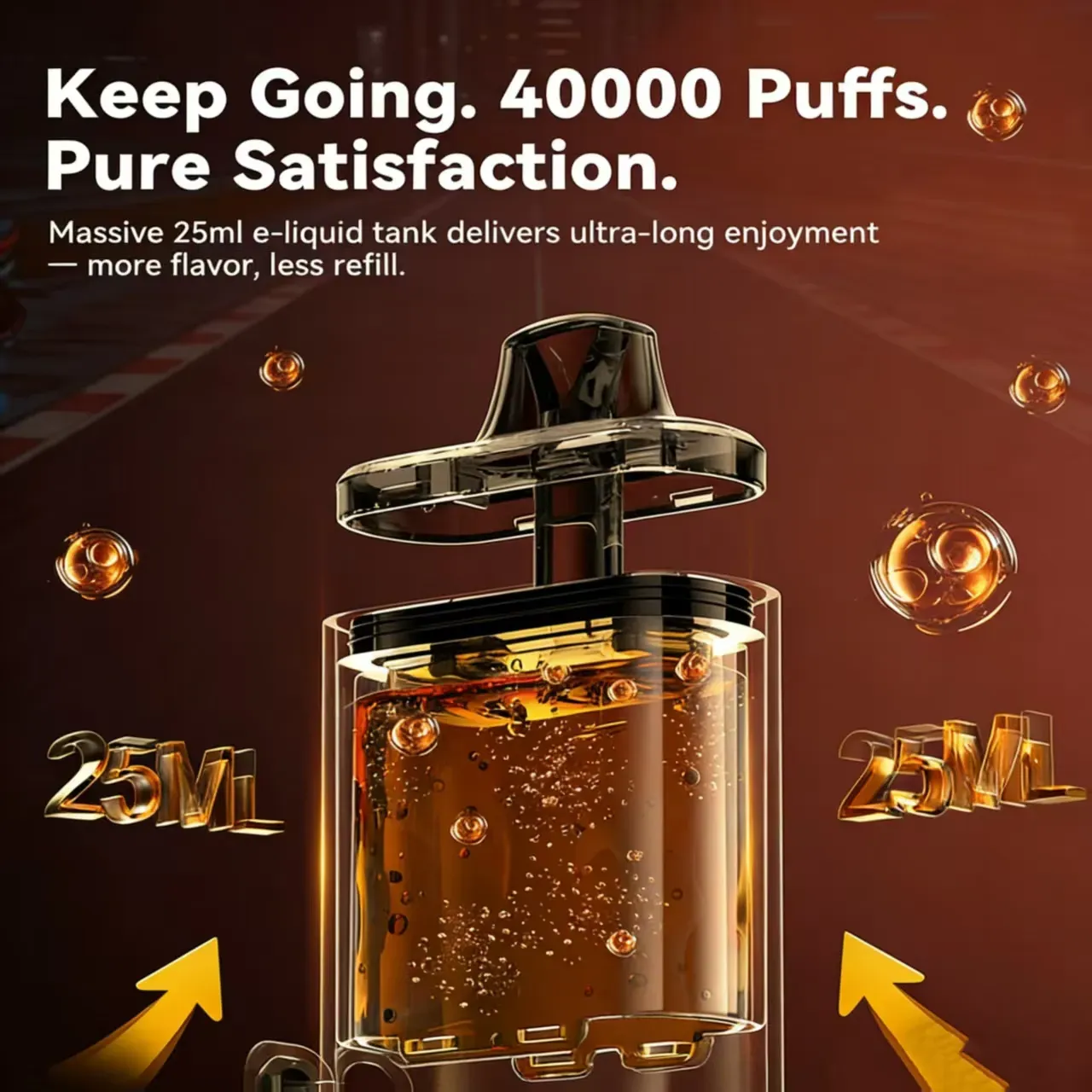 Vapepie 40000 Pro Lucky Kiadás – Valós 40 000 Slukk, Dupla Teljesítmény