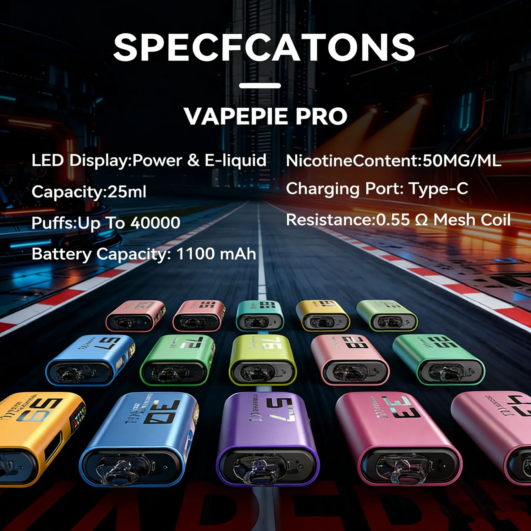 Vapepie 40000 Pro Lucky Kiadás – Valós 40 000 Slukk, Dupla Teljesítmény