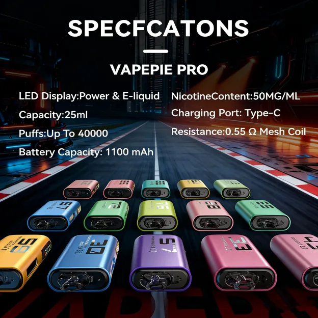 Vapepie 40000 Pro Lucky Kiadás – Valós 40 000 Slukk, Dupla Teljesítmény