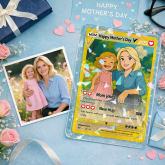 Gift For Mom, Mother's Day Poke Card, Custom Poke Card, Mother's Day Gift, Custom Poke Present