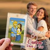 Custom Adventure Style Card Custom Card Present for Couple Turn Your Photo into a Unique Collectible