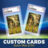 Custom Adventure Style Card Custom Card Present for family Turn Your Photo into a Unique Collectible