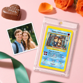 Custom Card Anniversary Gift Present Turn Your Photo into a Unique Collectible