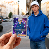 Custom Anime Trading Card Personalized Collectible Card with Your Photo & Name| Unique Gift for Fans & Couples Christmas Gifts