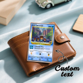 Father's Day Poke Card, Custom Poke Card Fathers Day Gift For A Poke Lover Metal Cards To Create A Memorable Keepsake