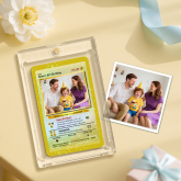 Custom Anime Card Personalized Anniversary Love Gift for Anniversary Valentine's Day or Birthday