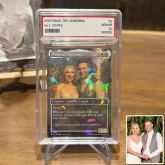 Custom Anime Couples Magic Card Personalised Photo Magic Anime Card Gift for Couples
