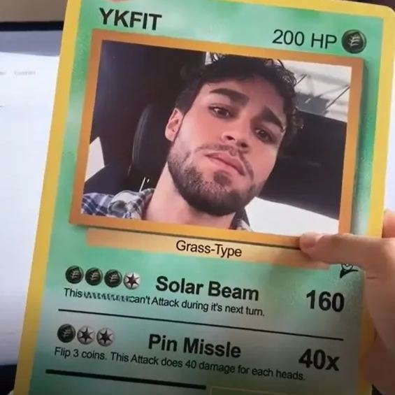 Custom Couple Battle Card Plaque – Personalized Photo Legendary Game Card Gift for Best Friends, Sisters & Couples