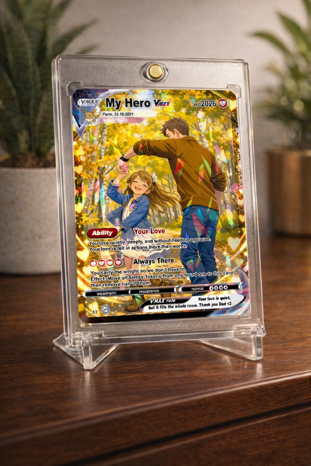 Turn Dad Into a Legendary Hero – Personalized Father's Day Collector Card (2026 Edition)