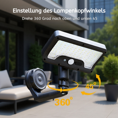 Solarbetriebene Außen-Gartenleuchte