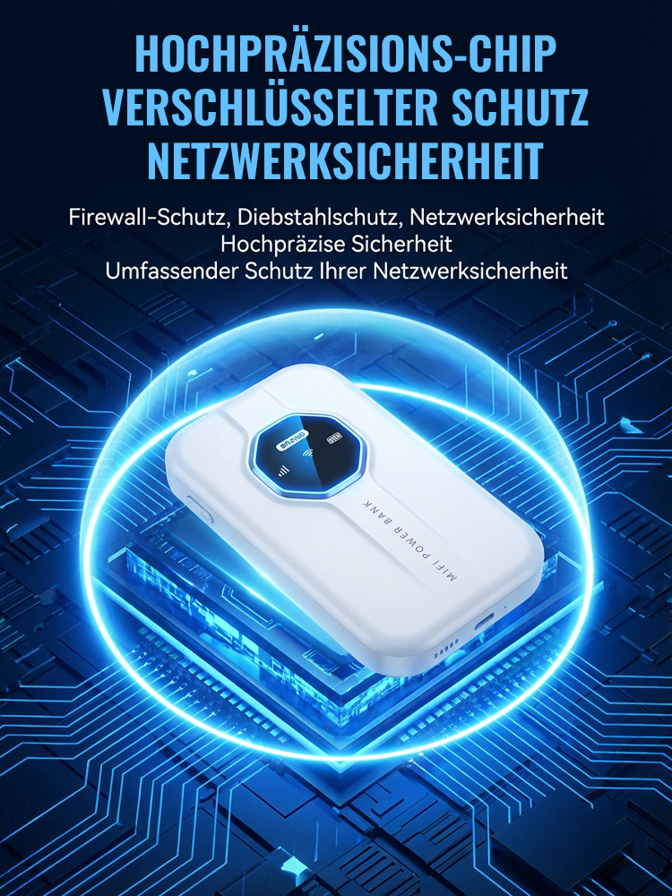 AI Smart Satelliten-Terminal 🛰️ Weltweites Highspeed-WLAN ohne Vertrag | Keine SIM nötig | Lebenslang gratis surfen 🌐