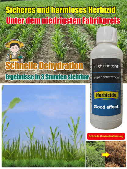 Bio-Unkrautvernichter - 3 Min. Sofortwirkung - 5 Jahre unkrautfrei - Glyphosatfrei🌱🛡️