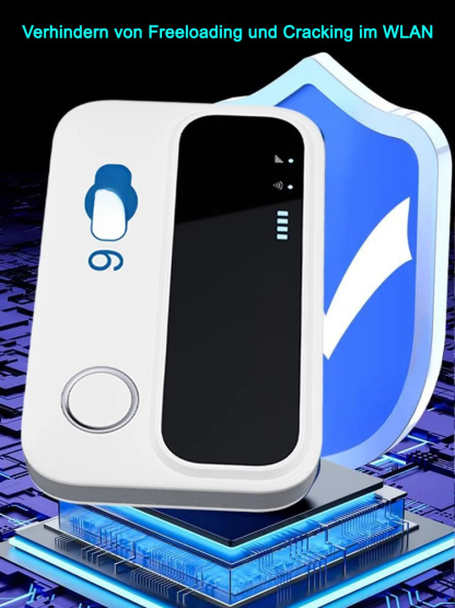 Tragbarer 5G Highspeed-Router(Darmstadt KI-Edition)⚡Weltweites Highspeed-WLAN komplett ohne Vertrag, ohne SIM-Karte.