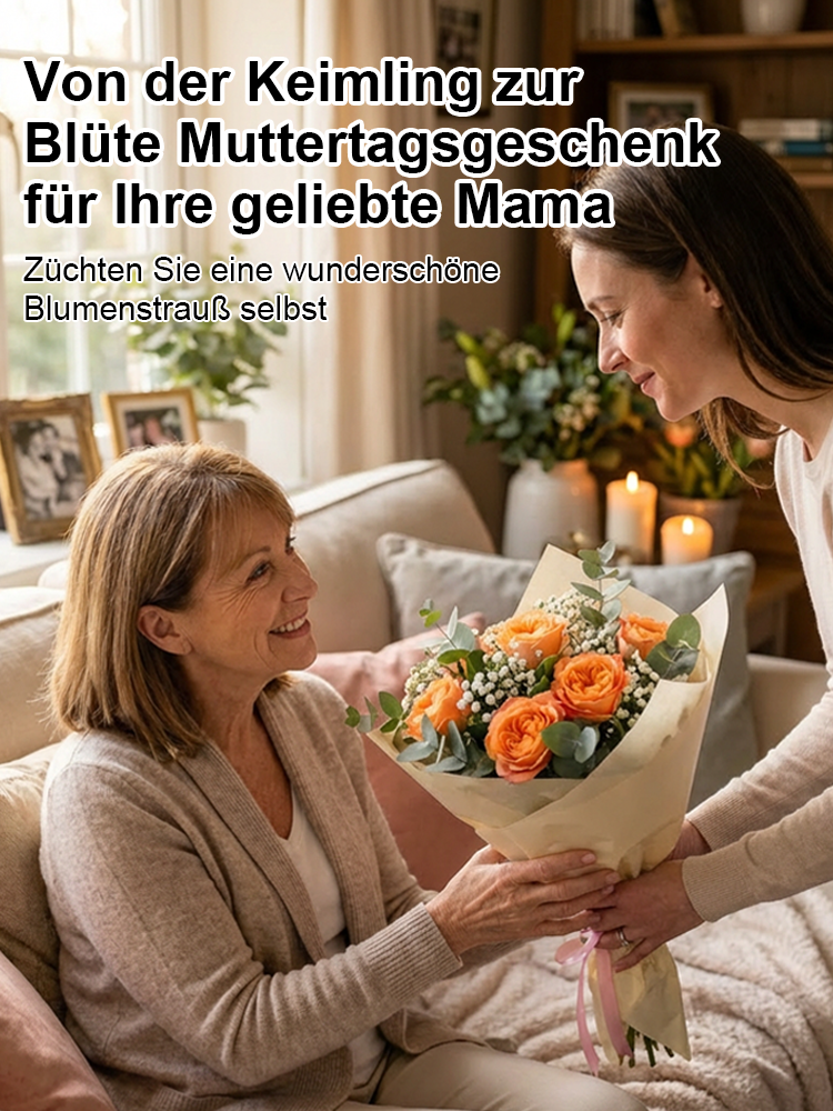 【Limitierter Online-Sale】【100 % Überlebensrate】Hydroponische „Königin der Rosen“ | Ohne Erde kultivierbar | 200 Tage Blütenpracht ✨