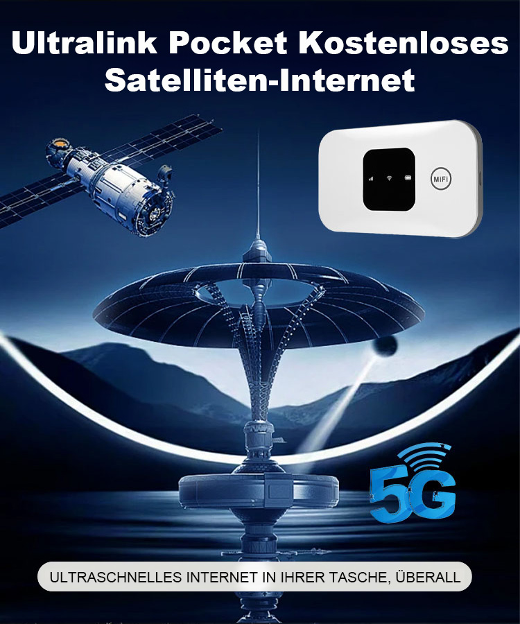 [GSCA Zertifiziert] ZoifyX AI Smart Satelliten-Router: Weltweites 4K✅Lebenslang Kostenloses Highspeed-Internet ✨Ohne SIM, Ohne Vertrag)