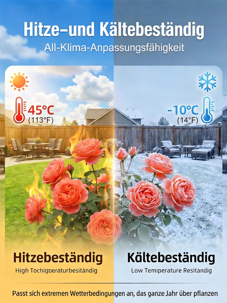 【Limitierter Online-Sale】【100 % Überlebensrate】Hydroponische „Königin der Rosen“ | Ohne Erde kultivierbar | 200 Tage Blütenpracht ✨