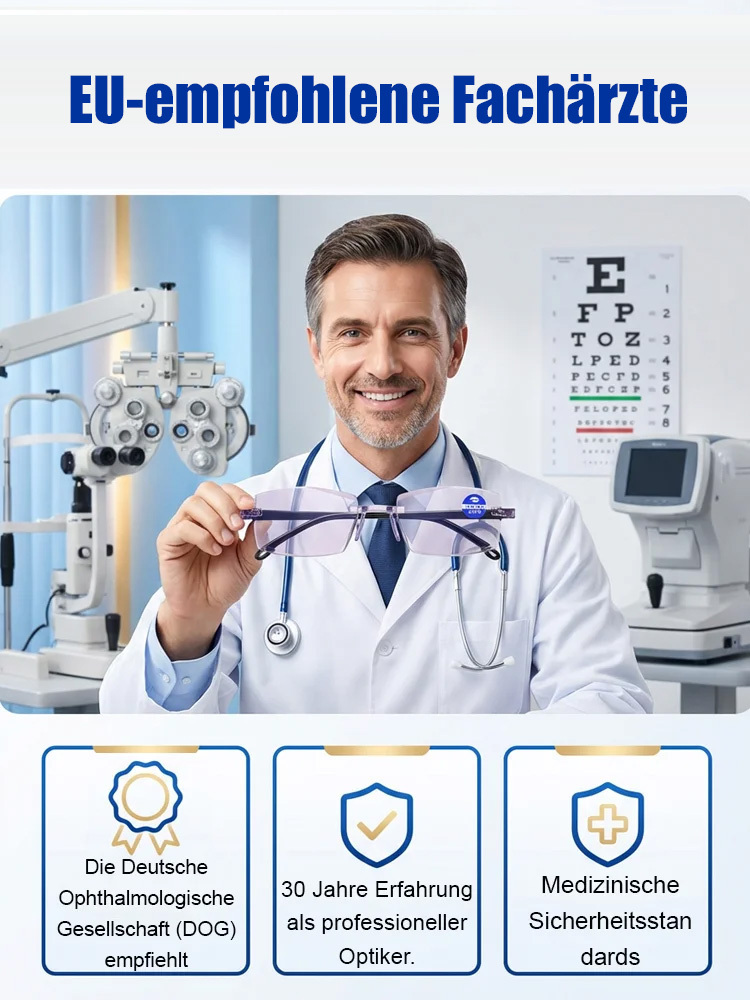 👓 Intelligente Gleitsichtbrille aus Jena✨Stufenlos scharf ohne Sehtest👍 Erleben Sie Ihre Sehkraft wie mit 20.