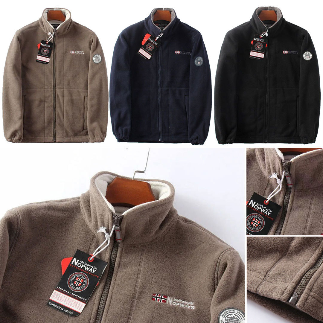 Norwegische Outdoor-Premiummarke【Zweiseitige Fleece-Jacke】99% Kaschmir