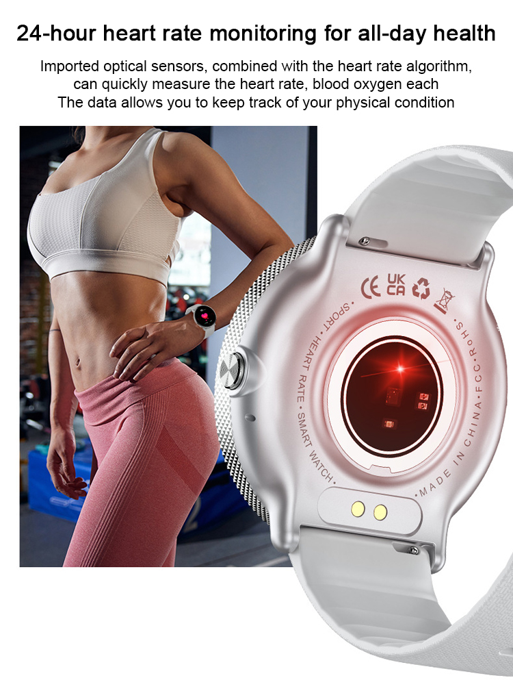 M3 Fitness Tracker showing step count