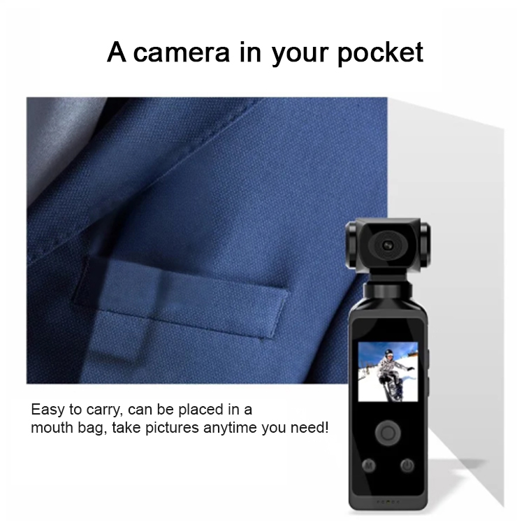 High-definition pocket camera for everyday use