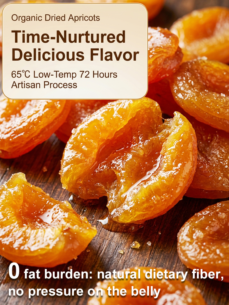 <Limited 20-Day Harvest >🍑 Organic California Apricots: Ultra-Thick, Juicy & Soft✨