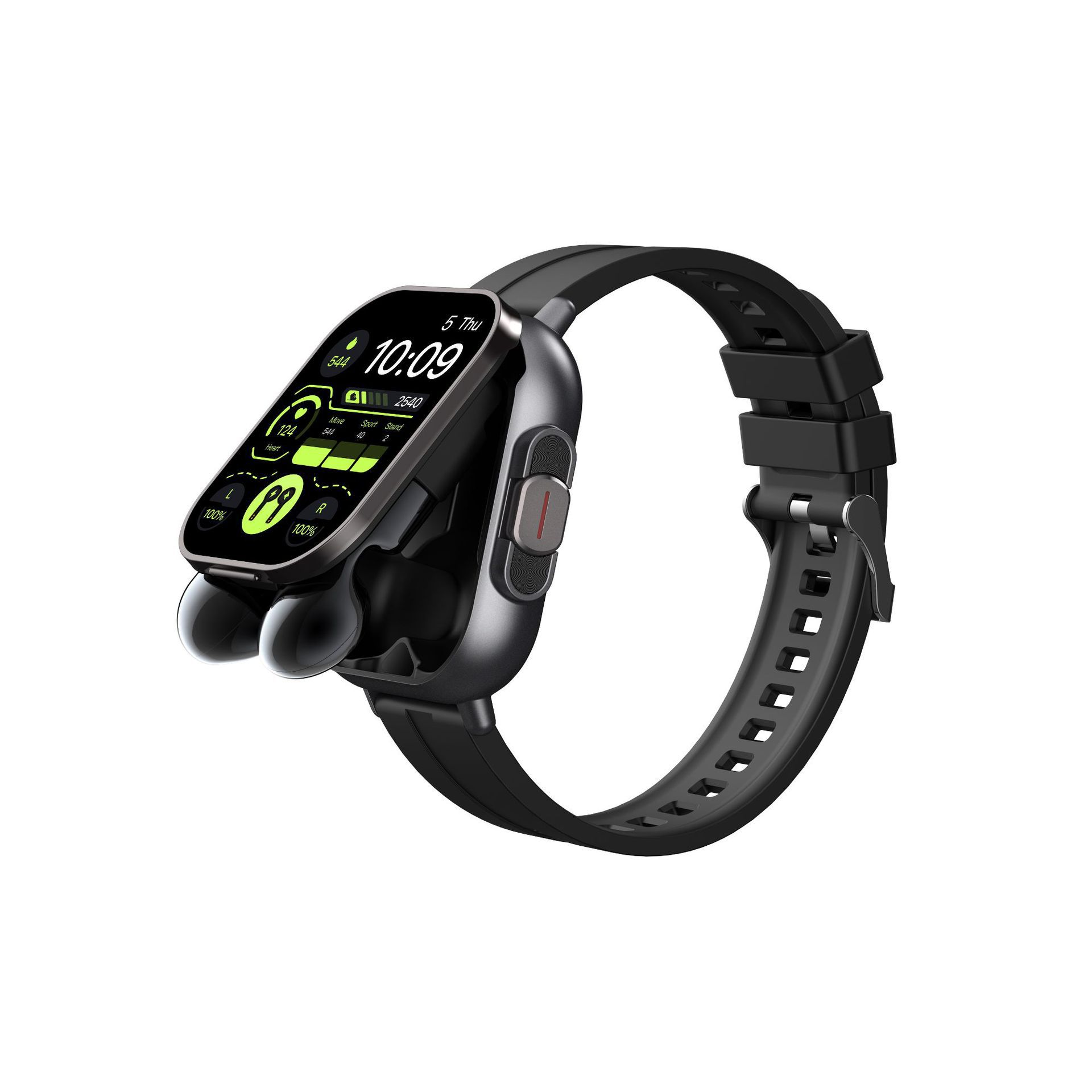 Bluetooth Earphone & Smart Watch 2-in-1 