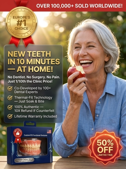 【💯Awarded the highest food-grade safety certification!💯】🔥High-quality denture set🔥👍Buy one get one free, 98.9% positive reviews, 99% repurchase rate!👍
