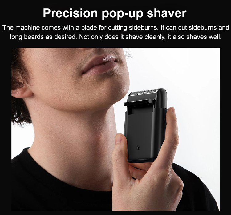 Close shave results with electric shaver