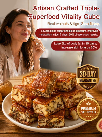 🌟 <Available Only 21 Days/Year> Handcrafted wild fig, walnut & black sesame superfood bars—bursting with flavor and 8.8x the fiber of a banana! 🌿