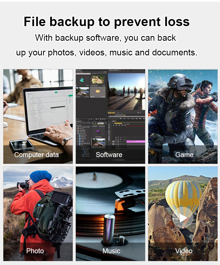 USB-C portable SSD connected to a laptop