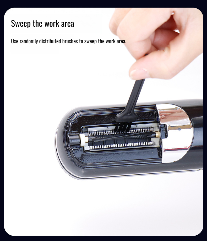 Compact design hair cutter for home use