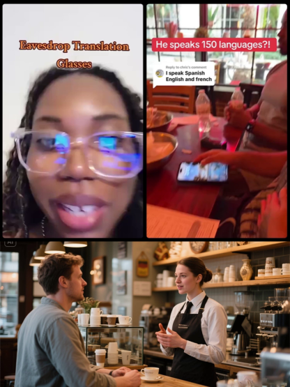 Viral xis omi Smart AI Glasses for the Price of a Burger | Auto-Focus & 144-Country Real-Time Translation