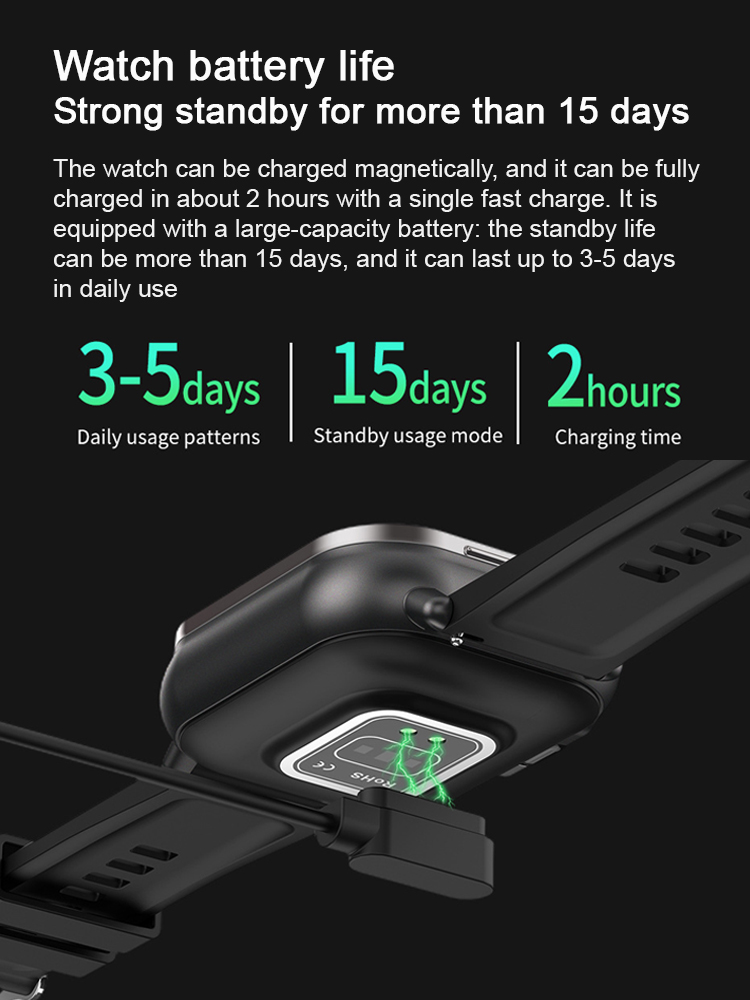 Bluetooth Earphone & Smart Watch 2-in-1 