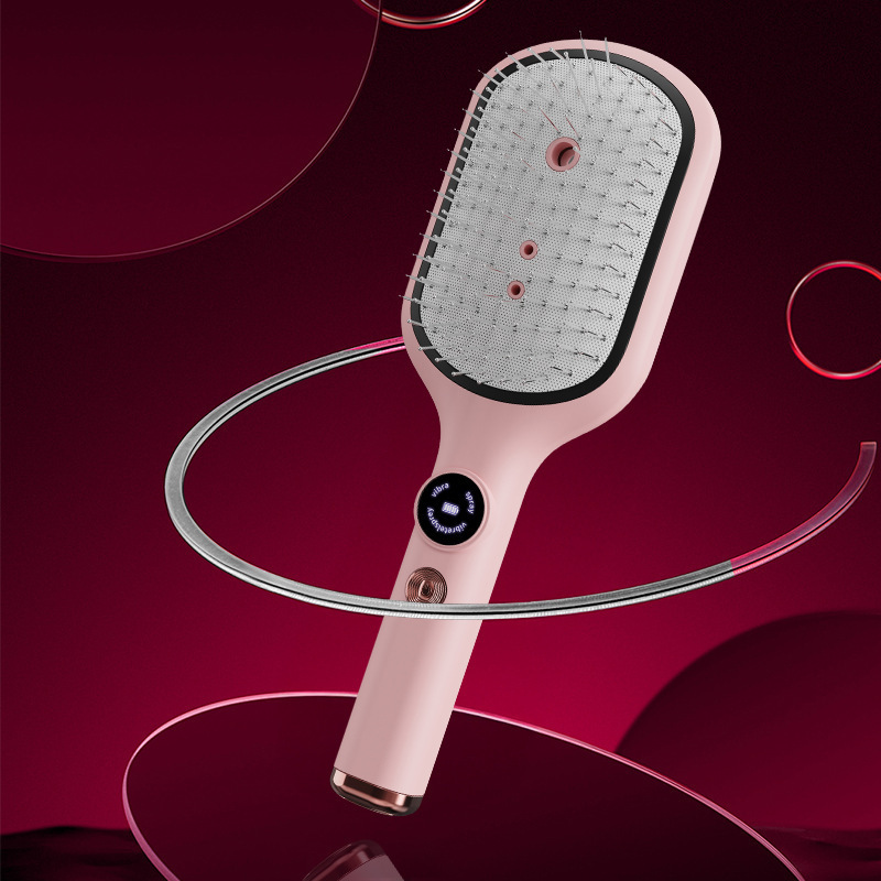 Clinical-Grade Red Light Therapy Scalp Massager | Hair Regrowth & Nano-Oil Infusion System