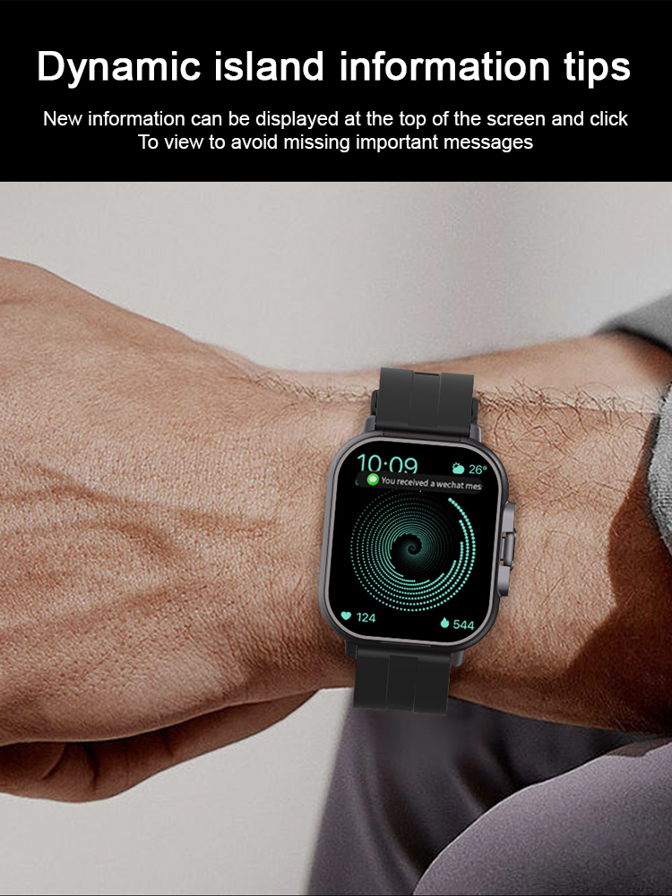 Bluetooth Earphone & Smart Watch 2-in-1 