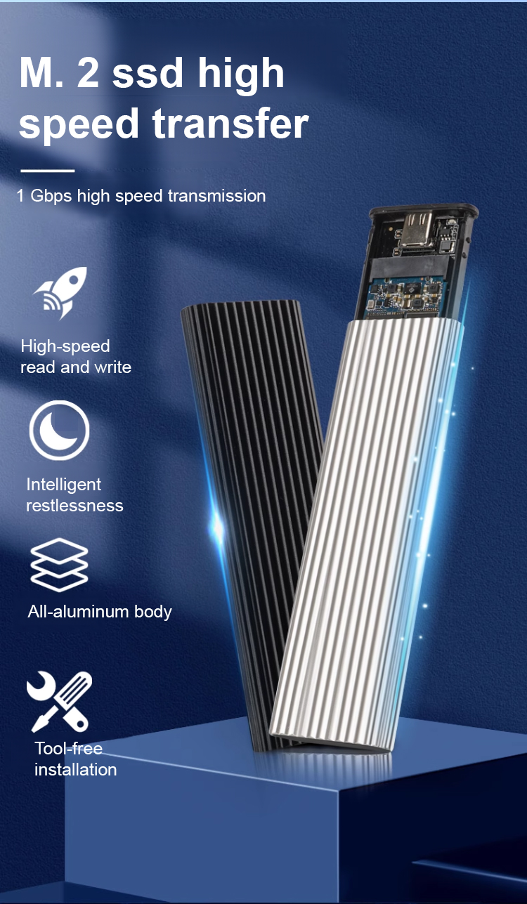 Type-C mini SSD with massive 16TB storage capacity