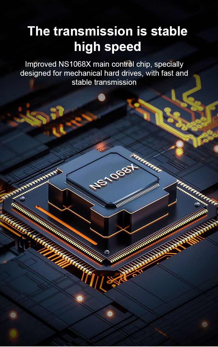 Lightweight portable hard drive for laptops