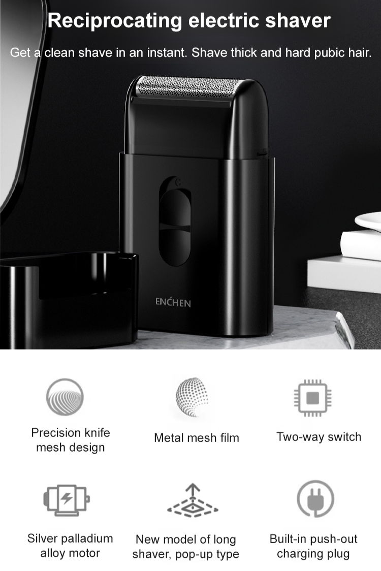 Men's grooming with multi-function shaver