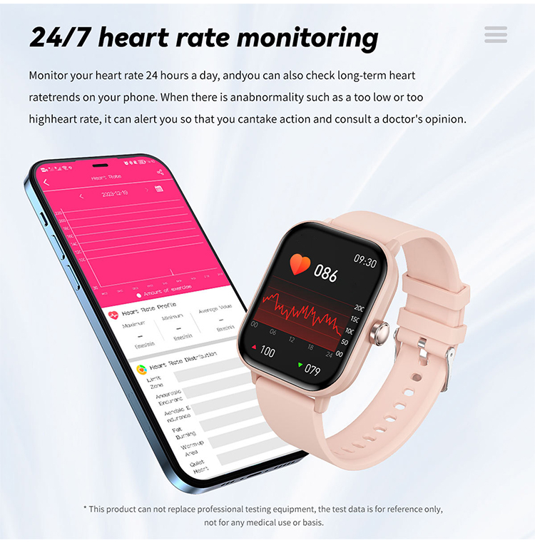 Closeup of Smart Watch Glucose Monitoring Interface